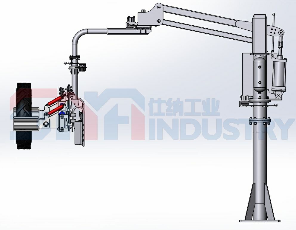 輪胎搬運助力機械臂