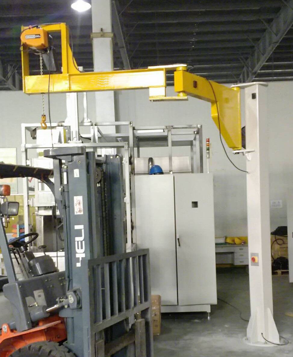 前懸掛式折臂吊